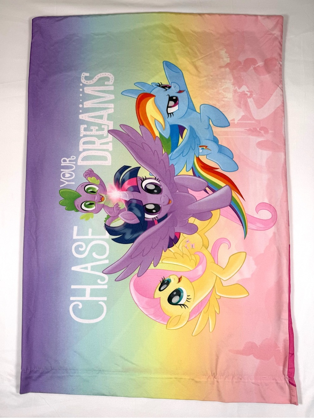 MY LITTLE PONY Standard Pillowcase 2017 Movie Chase Your Dreams Bedding Sheets